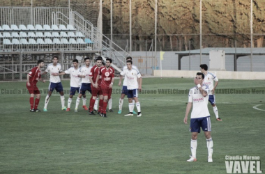 Fotos e imágenes del Deportivo Aragón 1-0 Binéfar, jornada 7 de Tercera División