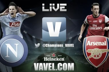 Napoli - Arsenal, Champions League  en directo 