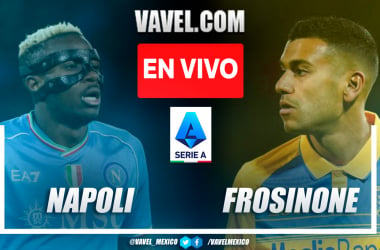 Resumen y goles del Napoli 2-2 Frosinone en Serie A