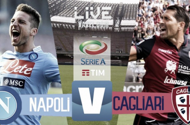 Napoli - Cagliari in Serie A 2016/17 (3-1): Napoli secondo per una notte!