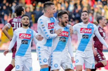Napoli, il poker è servito