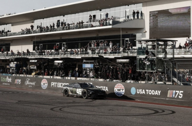 Reddick terminando la carrera / Foto: NASCAR Website