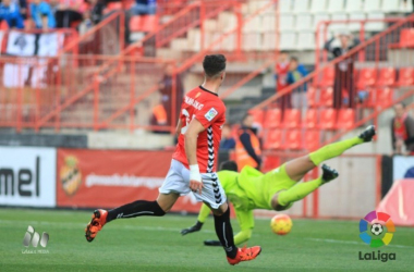 El Nàstic sabe sufrir y suma los tres puntos contra el Tenerife