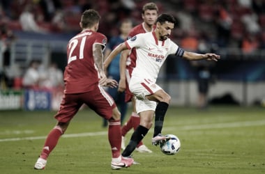 Jesús Navas: "El trabajo del equipo ha sido muy bueno, ha peleado hasta el final"