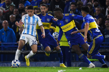 Goles y Resumen del Racing 1(0-0)4 Boca Juniors en la Copa Libertadores