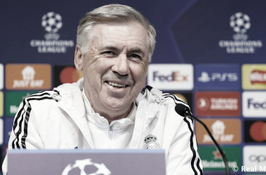 Carlo Ancelotti: “ Es un club que es capaz de mantener viva su historia, juegue quien juegue”