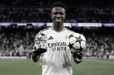 Vinicius: "Junto a nuestra afición puede pasar de todo"