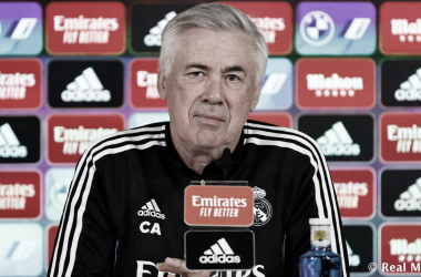 Ancelotti: "Vinicius es el jugador que más faltas, bofetadas y empujones recibe"