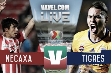Resultado y goles del Necaxa 1-1 Tigres en Liga MX