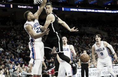 Brooklyn Nets obliterate depleted Philadelphia Sixers on record tying night