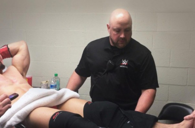 Neville Suffers Injury On Raw