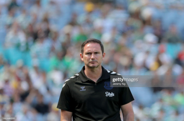 Frank Lampard after Celtic fixture. @Getty Images