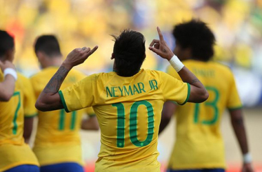 Brasil golea al ritmo de Neymar