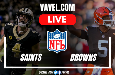 Points and Highlights for Cleveland Browns 14-35 New Orleans Saints in NFL Game