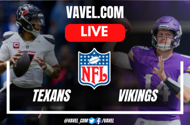 Points and Highlights for Houston Texans 7-34 Minnesota Vikings in NFL