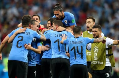 Uruguay - Portugal, puntuaciones de Uruguay octavos de final Mundial Rusia 2018