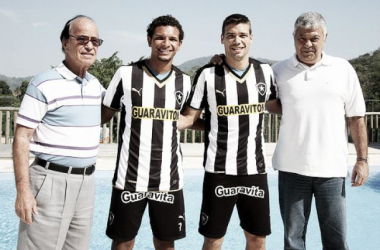 Ex Atlético-GO, Willian Arão e Diego Giaretta esperam oportunidade no Botafogo