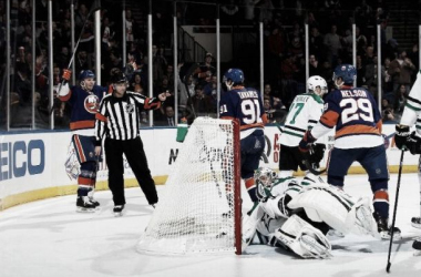 Em jogo de dez gols, New York Islanders vence Dallas Stars
