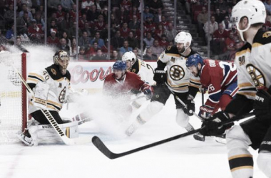 Em jogo bem movimento, Montreal Canadiens goleia o Boston Bruins por 4 a 0