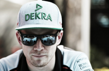 Nico Hülkenberg: &quot;Las condiciones no eran las mejores para el aprendizaje del monoplaza&quot;