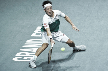 Com dificuldades, Nishikori derrota Basilashvili e avança em Metz