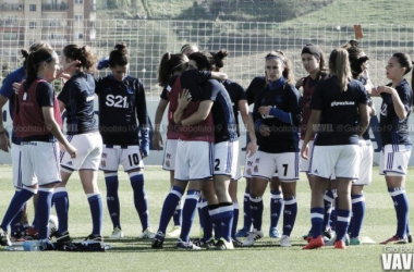 Convocatoria de la Real Sociedad femenina frente al Levante