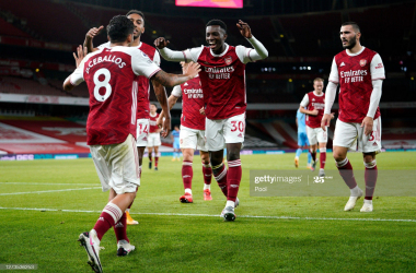 Arsenal 2-1 West Ham United: Nketiah winner secures London Derby victory