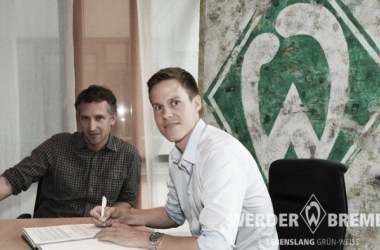 Moisander puts pen to paper at the ‎Weserstadion