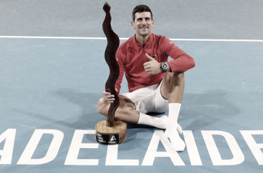   Novak Djokovic alcanza
su título 92 en Adelaida