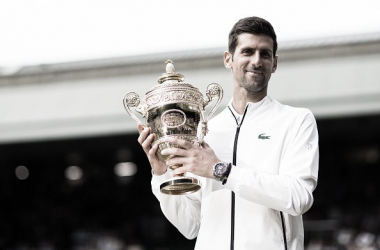 Actualización ránking ATP 15 de julio de 2019: Djokovic, sólido líder