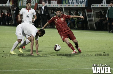 Titularidad de Nolito en el amistoso contra Costa Rica