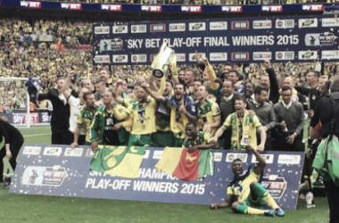 Norwich City promoted to the Premier League