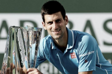 Novak Djokovic retains BNP
Paribas Open title after thriller with Roger Federer