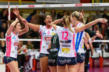 Volley, A1 femminie - Finale di play-off Scudetto: Gara 2 è senza storia, 3-0 a Novara