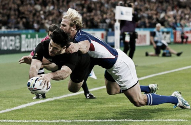 Los &quot;All Blacks&quot; se dan un homenaje ante Namibia