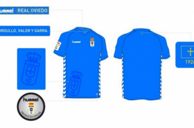 El Real Oviedo presenta un nuevo modelo de camiseta