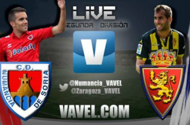 Numancia - Real Zaragoza en directo 