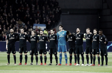 Ajax – Real Madrid: puntuaciones del Real Madrid, Champions League 2018/19, partido de ida de octavos de final