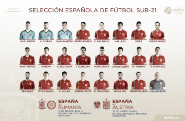 La Roja sub 21 renueva la ilusión&nbsp;