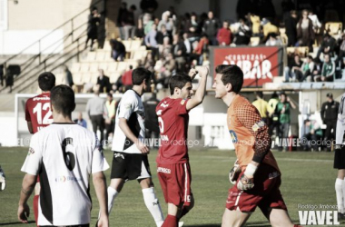 Fotos e imágenes del CD Tudelano 0-1 Real Unión, jornada 19 de la Segunda División B Grupo II