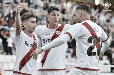 La ETT lidera el top goleadores del Rayo Vallecano
