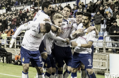 Fotos e imágenes del Real Zaragoza 1-0 CD Leganés, de la jornada 24 de Segunda División