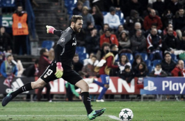 Oblak: “El objetivo real es quedar entre los tres primeros para estar el próximo año en Champions&quot;