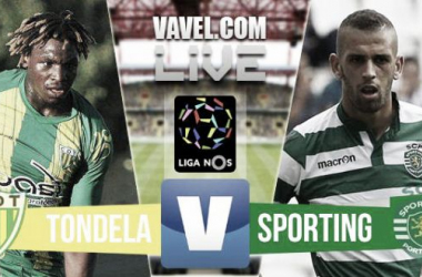 Resultado partido Tondela - Sporting en la Liga Portuguesa 2015 (1-2)
