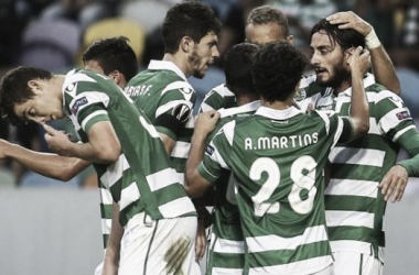 Borrachera de fútbol en el Alvalade