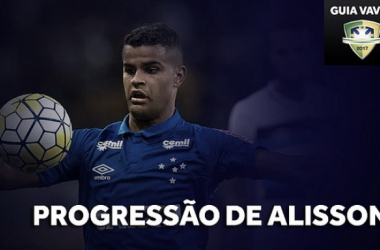 Cria da casa, Alisson registra ascensão ano após ano no Cruzeiro