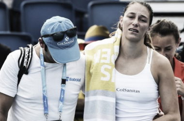 Mariana Duque abandonó el Australian Open