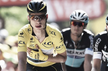 Tony Martin dice adiós al maillot amarillo y al Tour de Francia