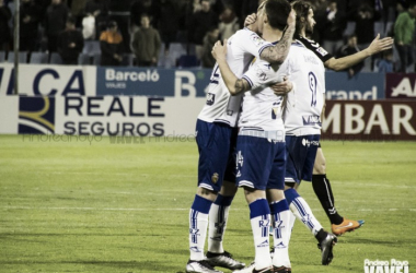 Fotos e imágenes del Real Zaragoza 1-0 Albacete Balompié, de la jornada 29 de Segunda División