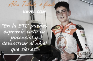 Álex Toledo, a fondo: &quot;Mi sueño, llegar al Mundial de Motociclismo&quot;